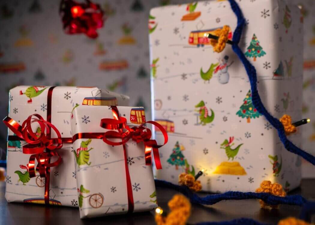 Krokodýlí balící papír