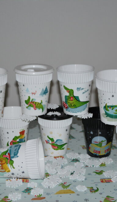 Christmas cups