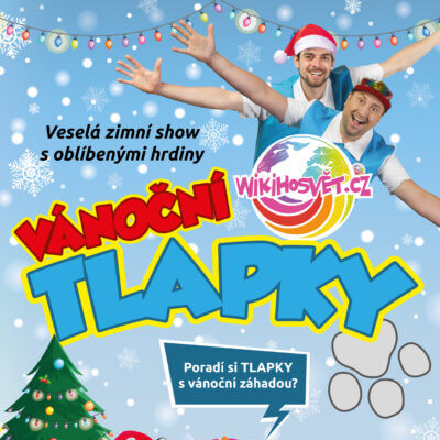VÁNOČNÍ TLAPKY – dětská show Wikihosvět