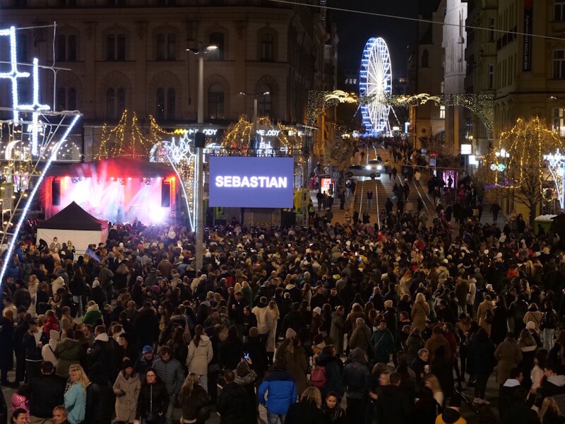 Vánoce Brno zvou na hudební hvězdy, zimní kino i tematické večery